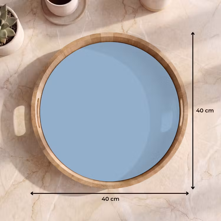 Tablett - Dusty – Denim – Blau — 7