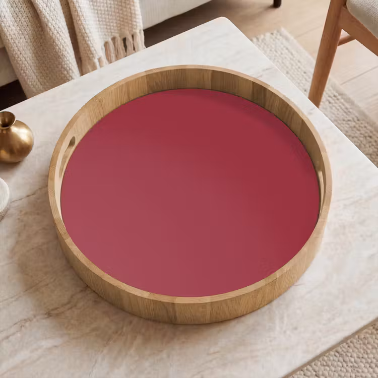 Tablett - Antik – Rubin – Rot — 2