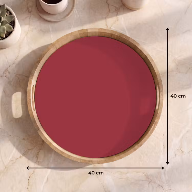 Tablett - Antik – Rubin – Rot — 7