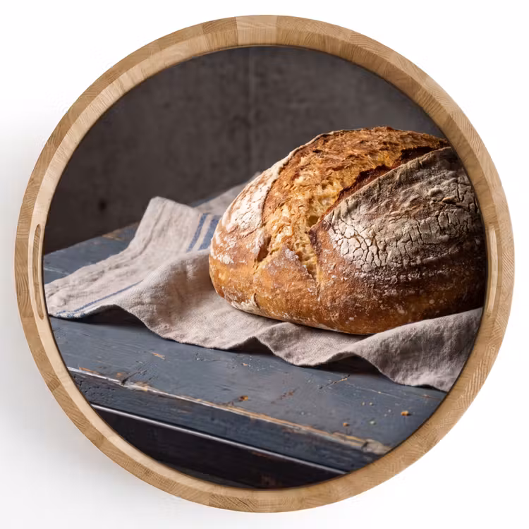 Tablett - Brot – Rustikal – Essen — 1