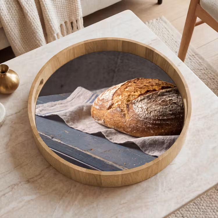 Tablett - Brot – Rustikal – Essen — 2