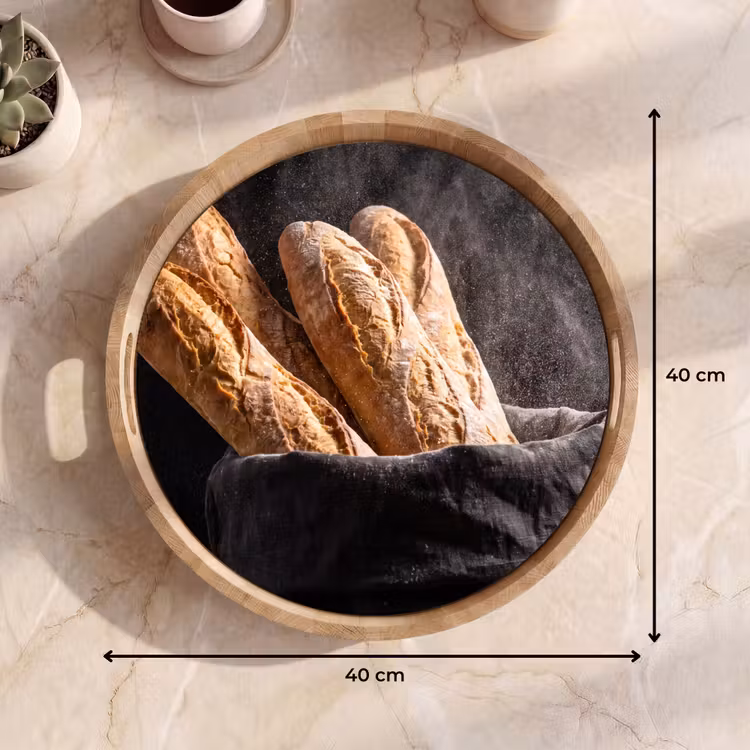 Tablett - Brot – Tüte – Essen — 7