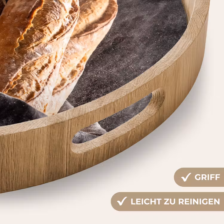 Tablett - Brot – Tüte – Essen — 8