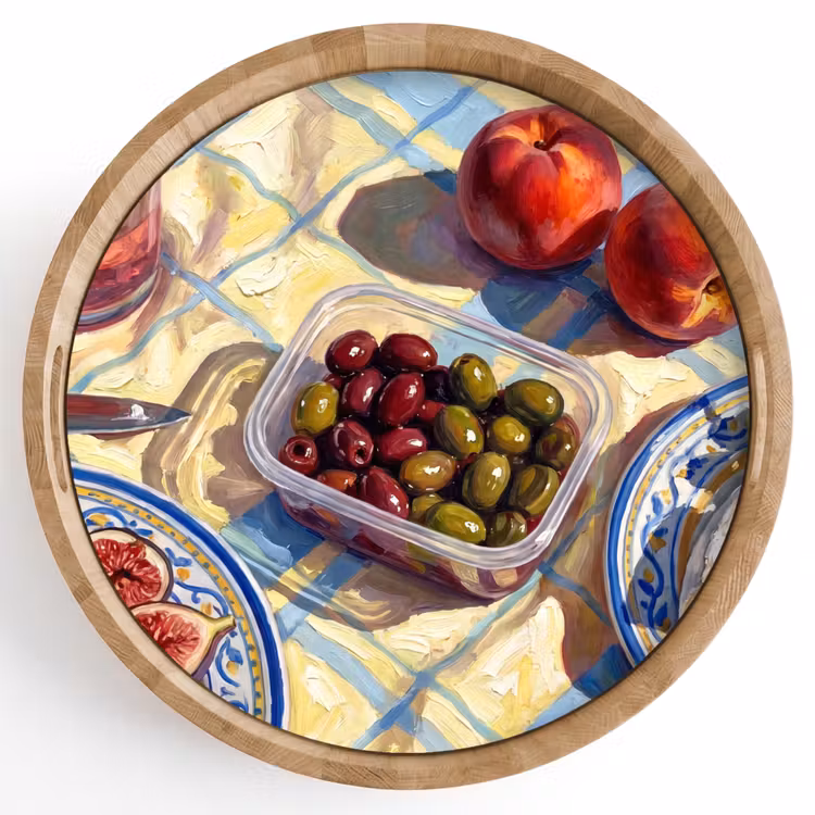 Tablett - Essen – Picknick – Sommer — 1