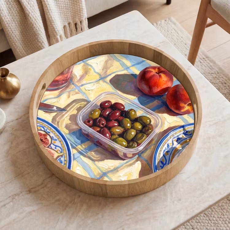 Tablett - Essen – Picknick – Sommer — 2