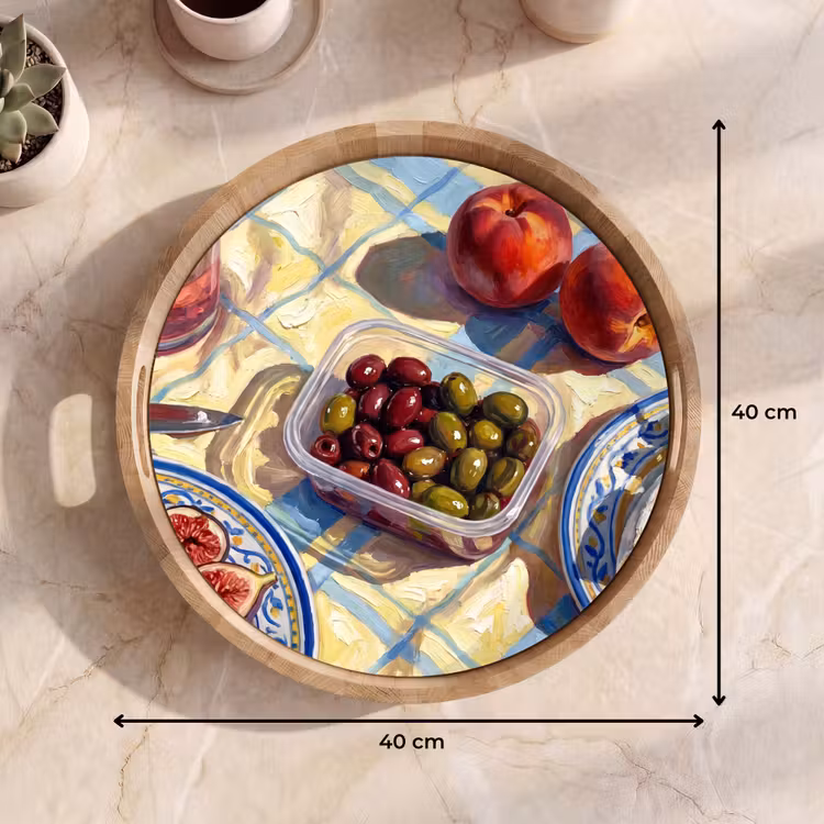 Tablett - Essen – Picknick – Sommer — 7