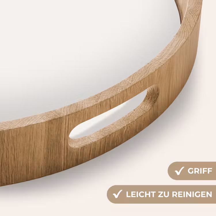 Tablett - Pure – Alabaster – Weiß — 8