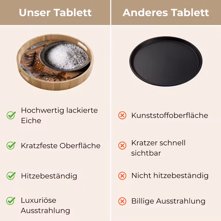 Tablett - Salz – Küche – Rustikal — 9