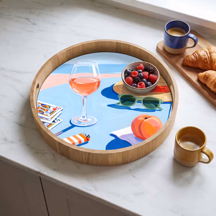Tablett - Strand – Picknick – Sommer — 3