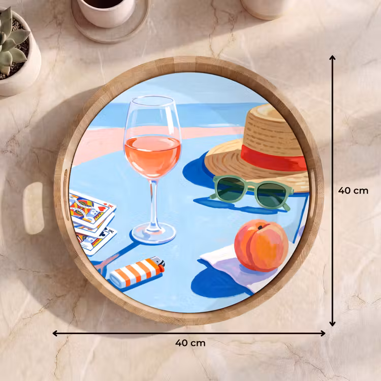 Tablett - Strand – Picknick – Sommer — 7