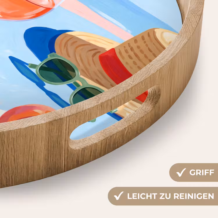 Tablett - Strand – Picknick – Sommer — 8