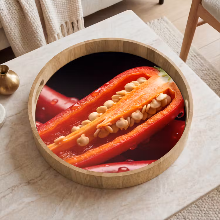 Tablett - Chili – Rot – Essen — 2