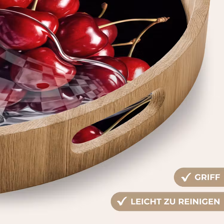 Tablett - Essen – Kirschen – Rot — 8