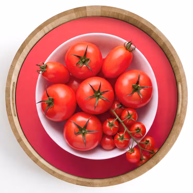 Tablett - Essgeschirr – Schüssel – Rot — 1