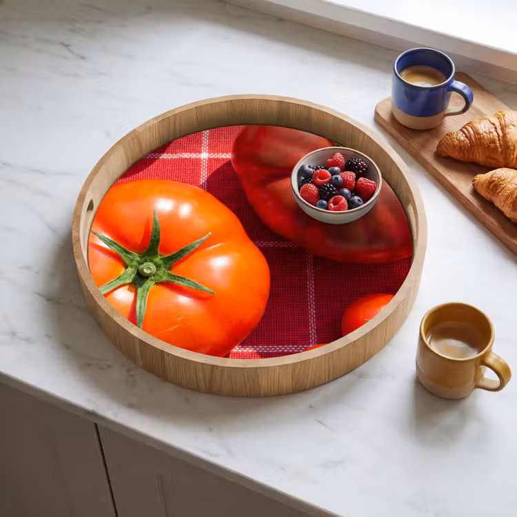 Tablett - Tomate – Rot – Essen — 3