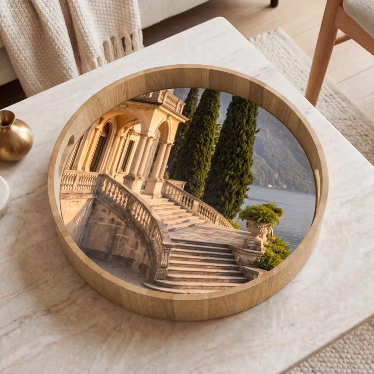 Tablett - Villa – Wasser – Treppen — 2