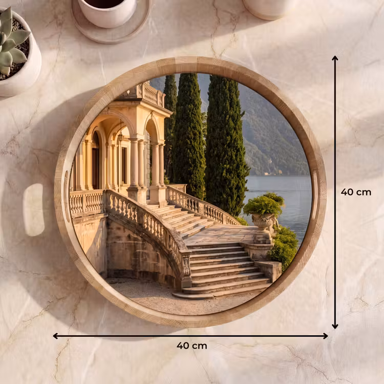 Tablett - Villa – Wasser – Treppen — 7