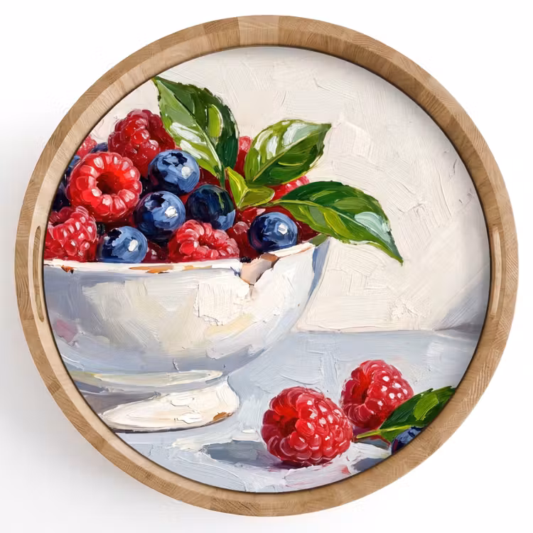 Tablett - Beeren – Schüssel – Essen — 1