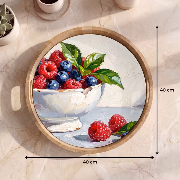 Tablett - Beeren – Schüssel – Essen — 7