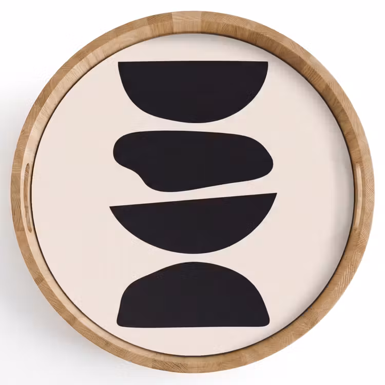 Tablett - Formen – Abstrakt – Modern — 1