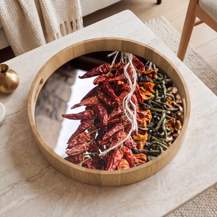 Tablett - Rote Chilischoten – Essen — 2