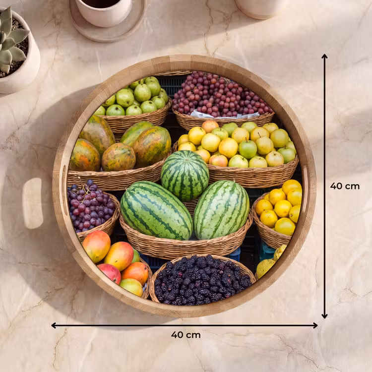 Tablett - Obst – Markt – Bunt — 7