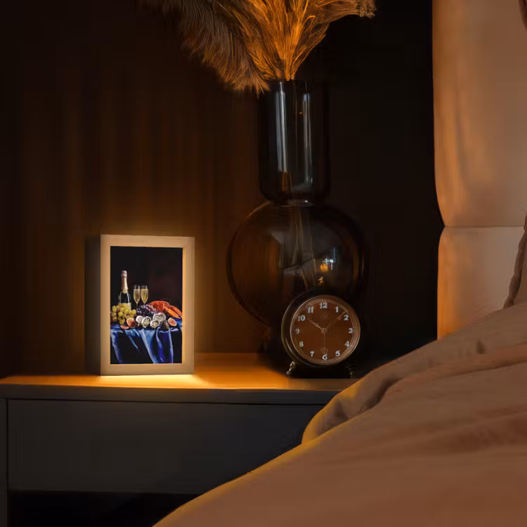 Tischlampe - Champagner - Luxus - Austern — 3