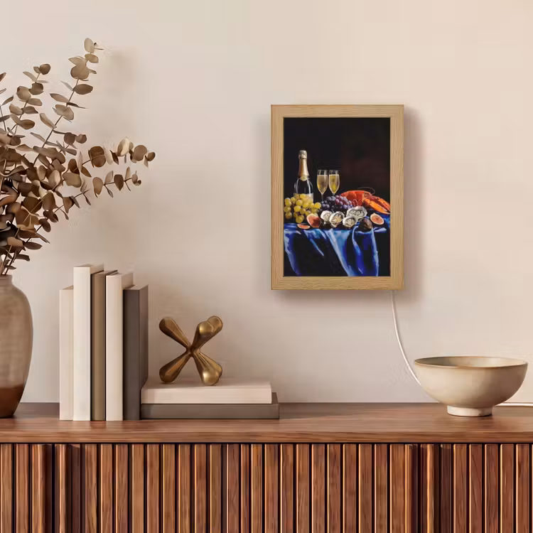 Tischlampe - Champagner - Luxus - Austern — 4
