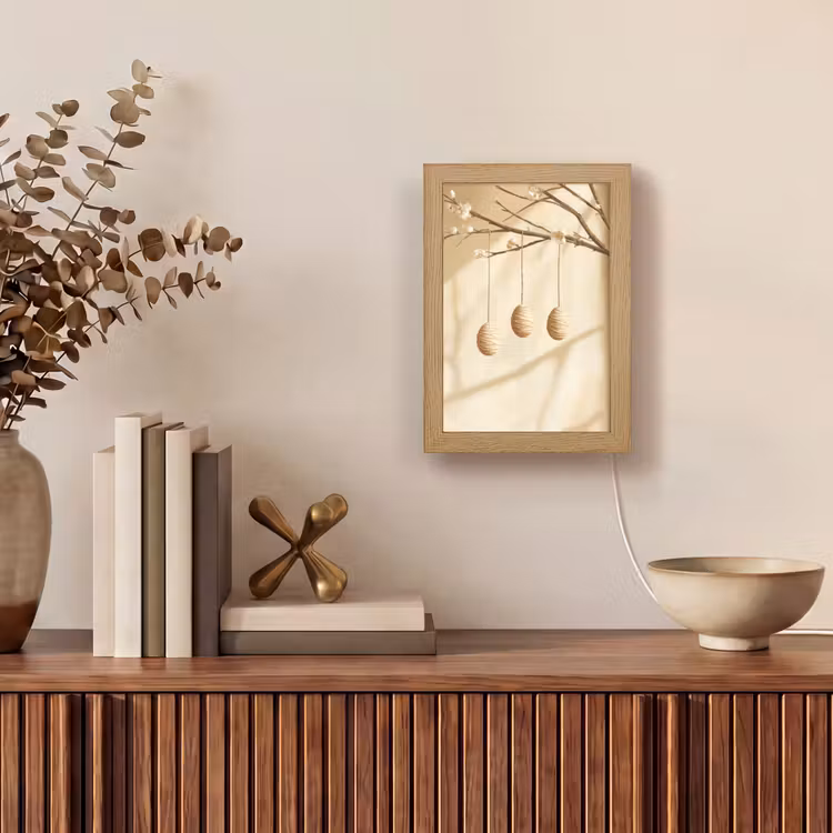 Tischlampe - Beige - Osterkuchen - Eier — 4