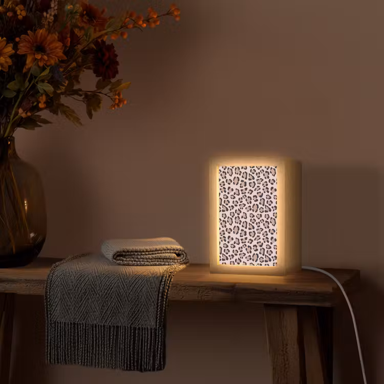 Tischlampe - Flecken - Beige - Leopard — 2