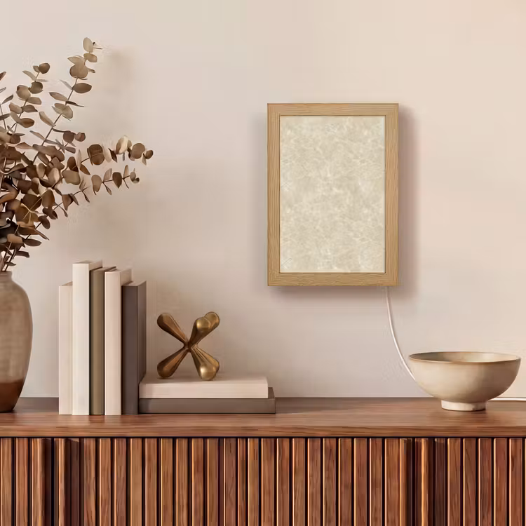 Tischlampe - Hellbeige - Marmor - Diffusionsäderung — 4