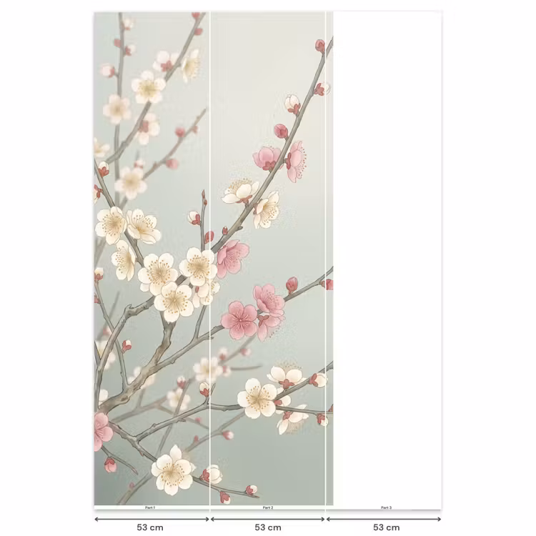Tapete - Kirsche - Blüte - Grün — 6