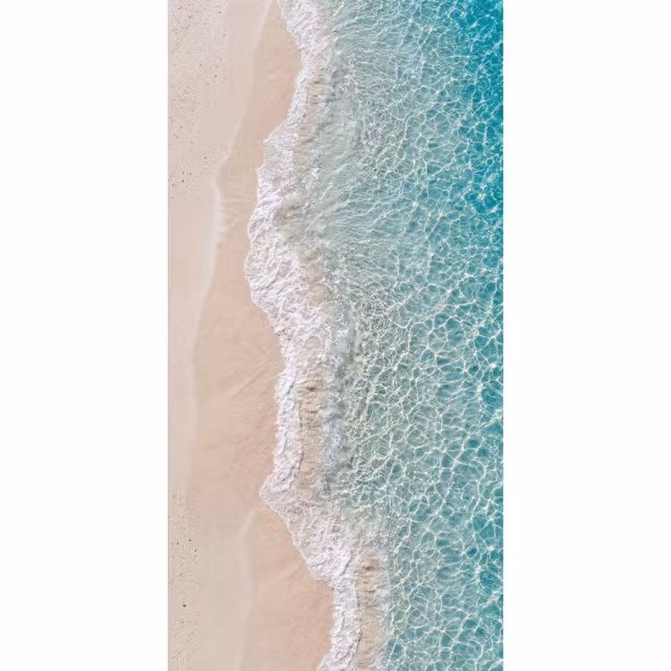 Tapete - Küstengebiet - Sand - Blau — 2