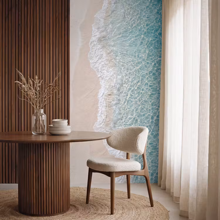 Tapete - Küstengebiet - Sand - Blau — 4