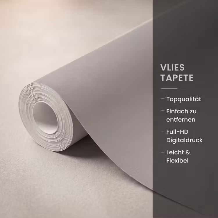 Tapete - Eule - Braun - Weiß — 3