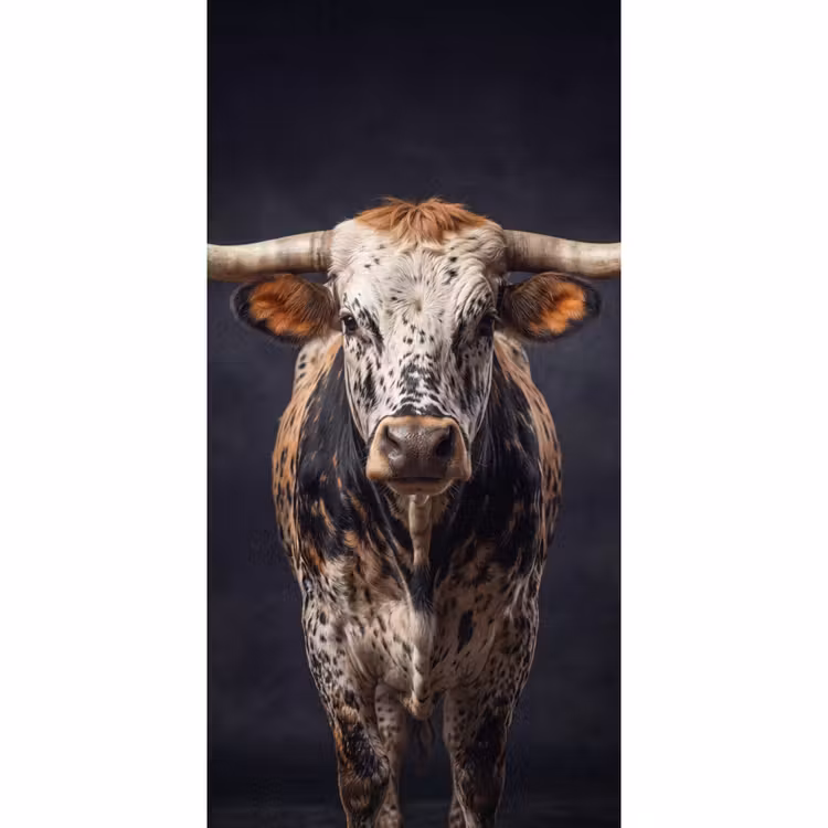 Tapete - Taurus - Farbenfroh - Hörner — 2