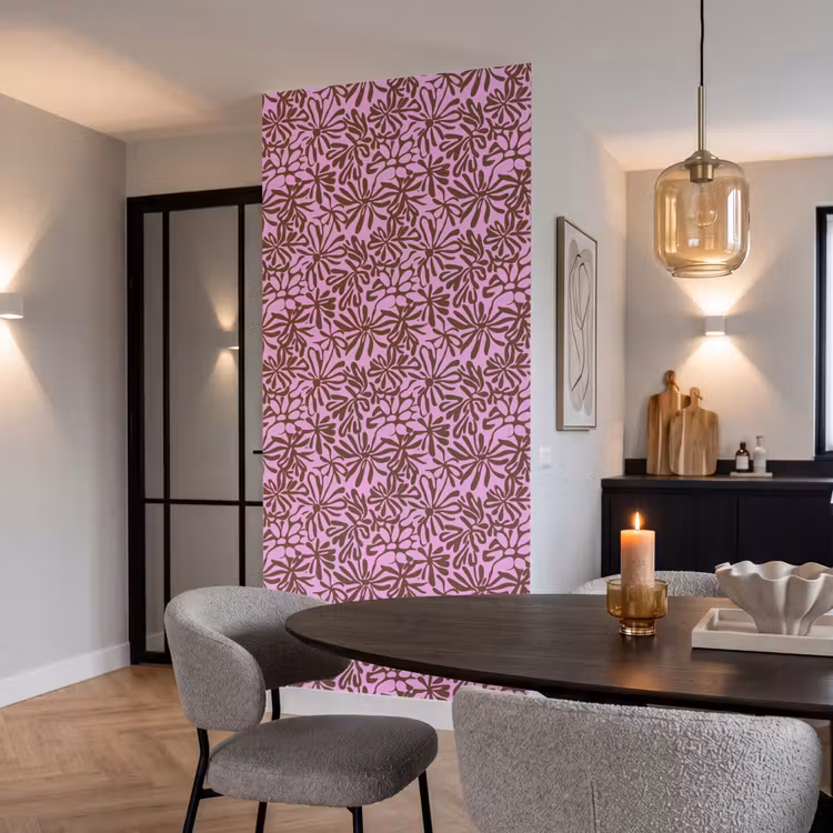 Tapete - Bio - Muster - Rosa — 5