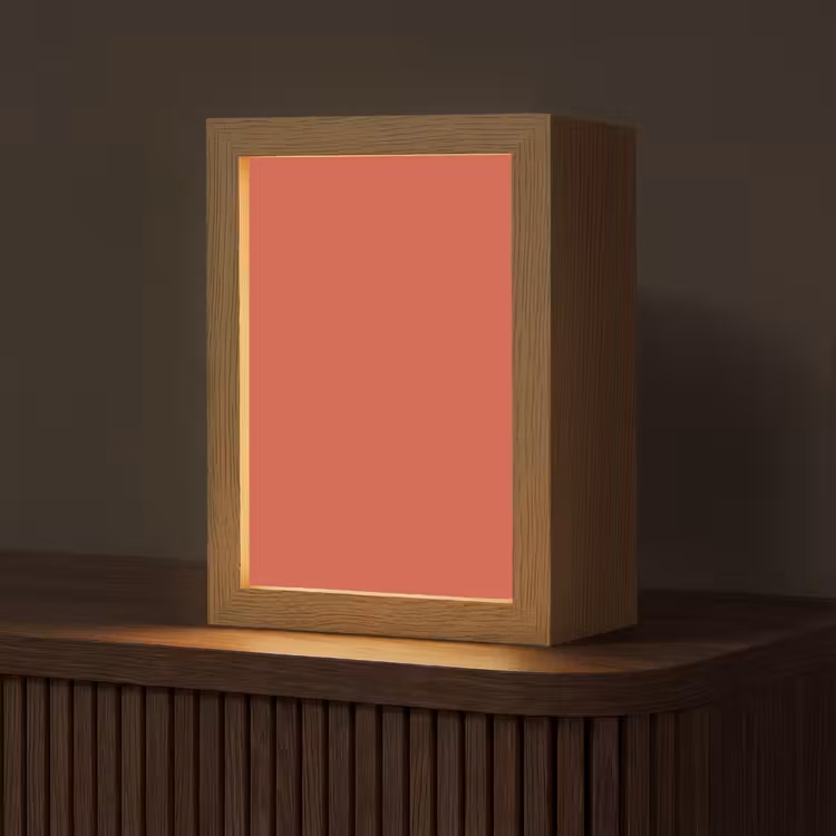 Tischlampe - Brick – Red – Rot — 1