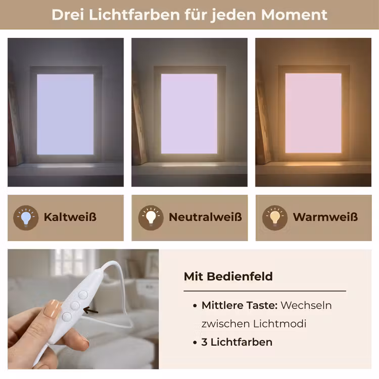 Tischlampe - Hell – Orchidee – Lila — 6