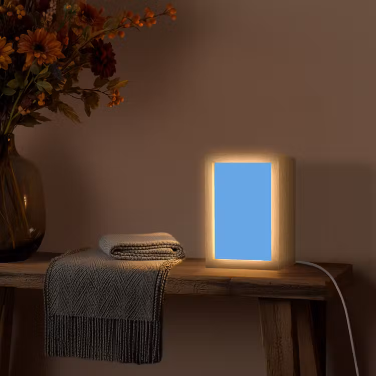 Tischlampe - Hell – Azurblau – Blau — 2