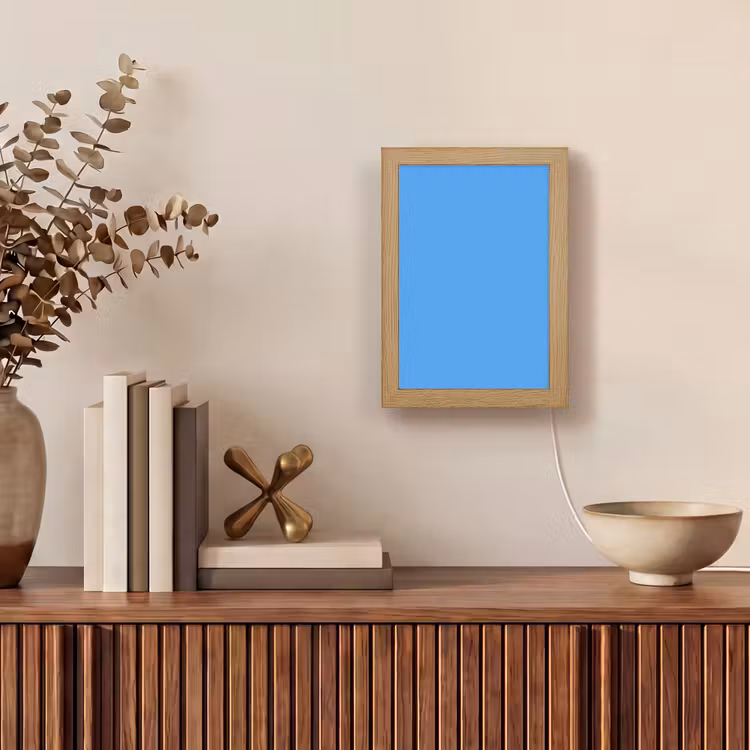 Tischlampe - Hell – Azurblau – Blau — 4