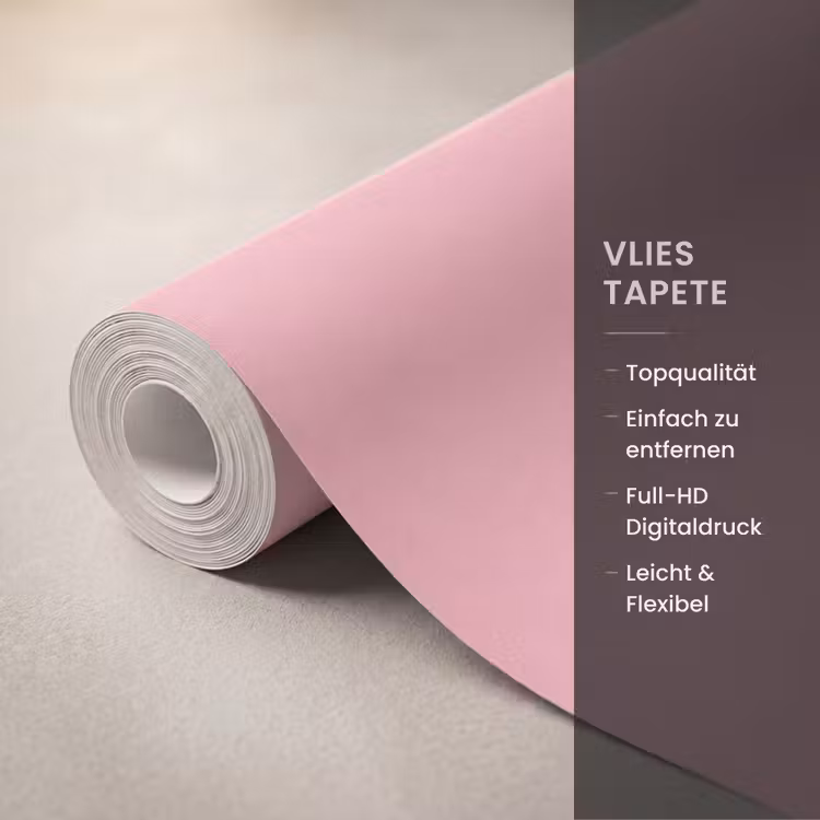 Tapete - Essen – Gabel – Rosa — 3