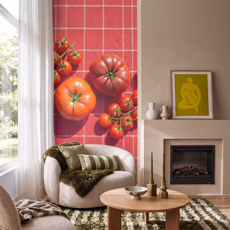 Tapete - Tomate – Rot – Essen — 1