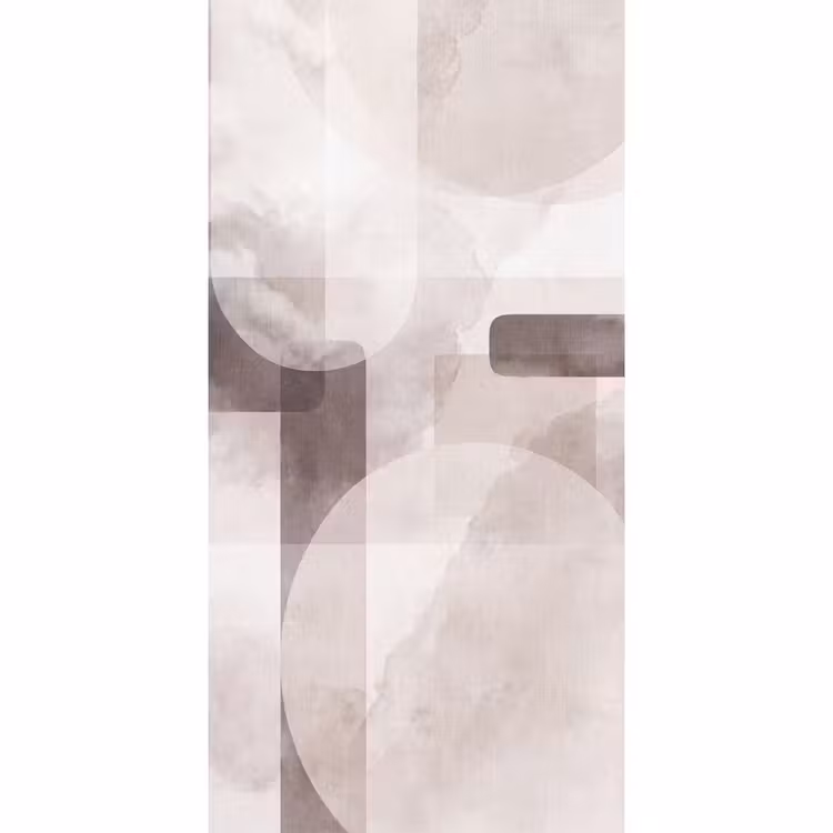 Tapete - Abstrakte Formen – Beige — 2