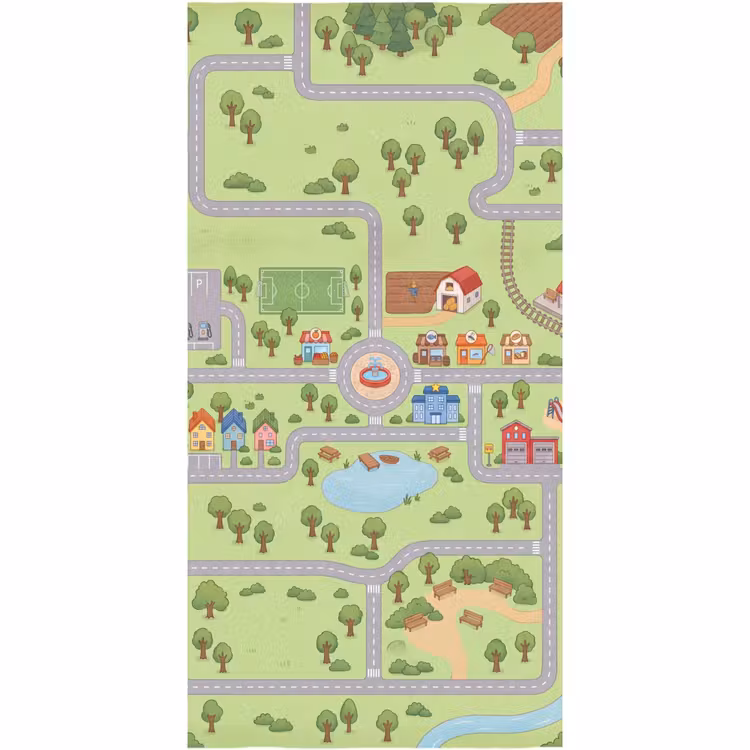 Tapete - Lageplan – Dorf – Kind — 2