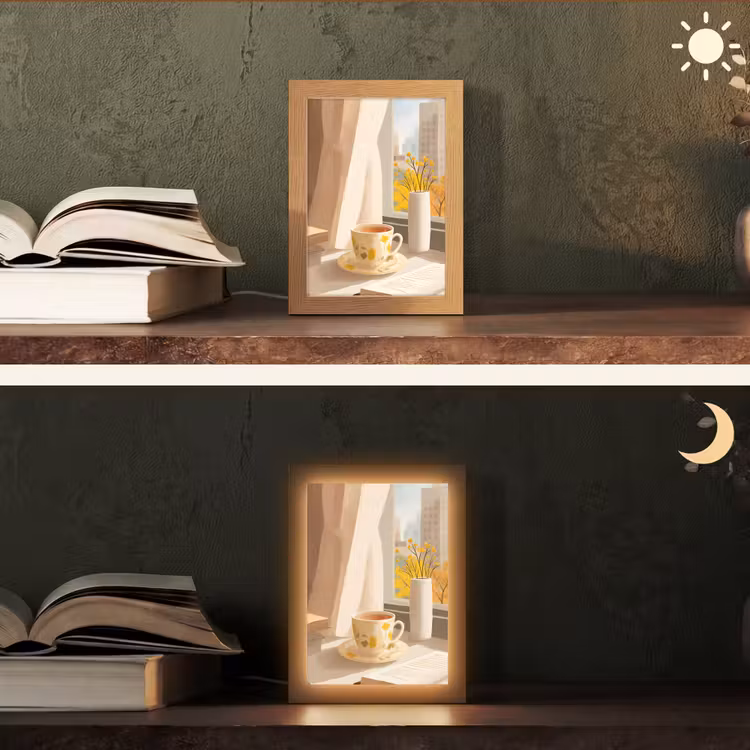 Tischlampe - Tee - Buch - Tee - Herbst — 5