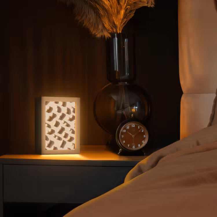 Tischlampe - Peanuts - Muster - Beige — 3