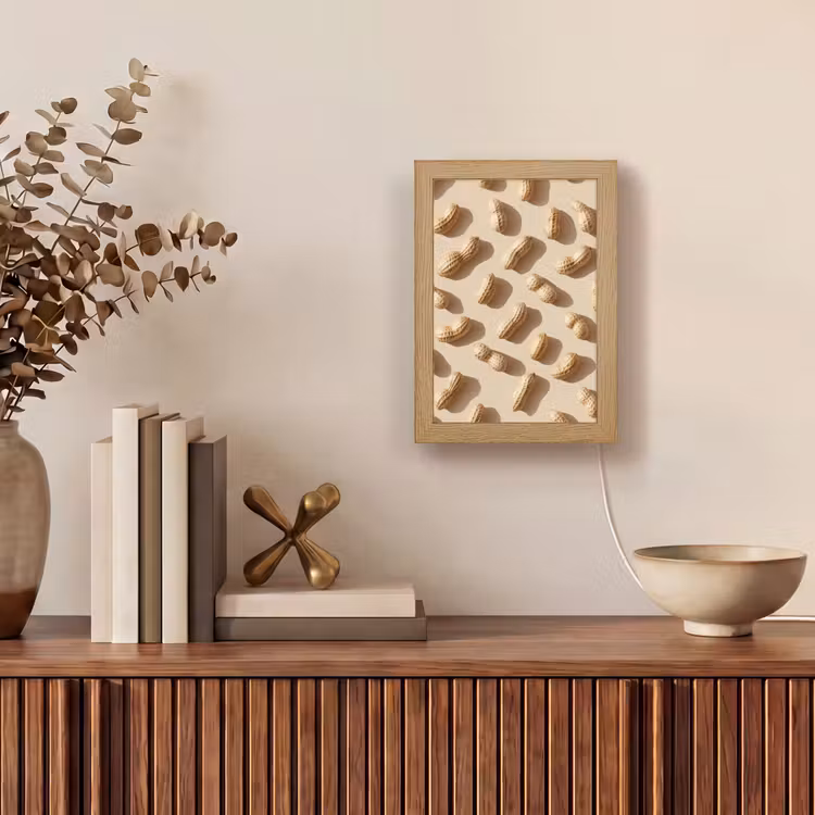 Tischlampe - Peanuts - Muster - Beige — 4