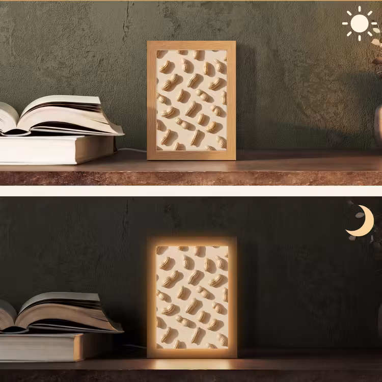 Tischlampe - Peanuts - Muster - Beige — 5