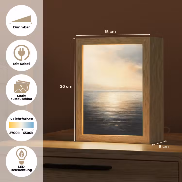 Tischlampe - Sonne - Horizont - Meer — 7